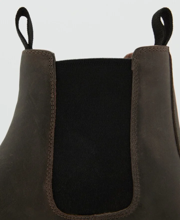 Mango Women's Leather Chelsea Ankle Boots - Image 2
