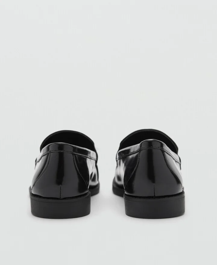 Mango Women's Leather Tassel Loafers - Image 4