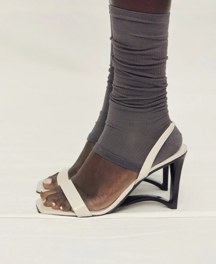 Mango Women's Leather Wedge-Heel Sandals - Image 2