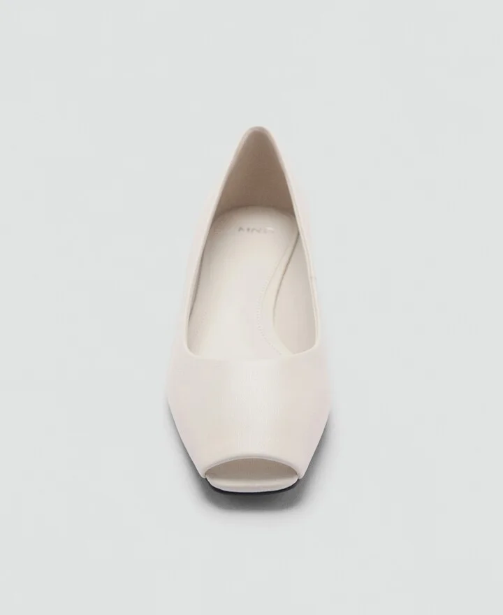 Mango Women's Open-Toe Leather Shoes - Image 2