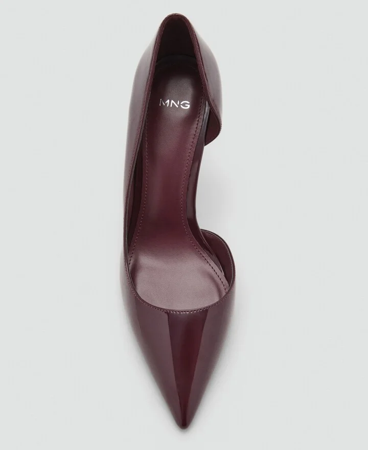 Mango Women's Patent Heeled Shoes - Image 4