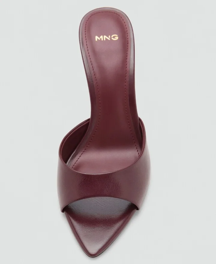Mango Women's Pointed-Heel Sandals - Image 4