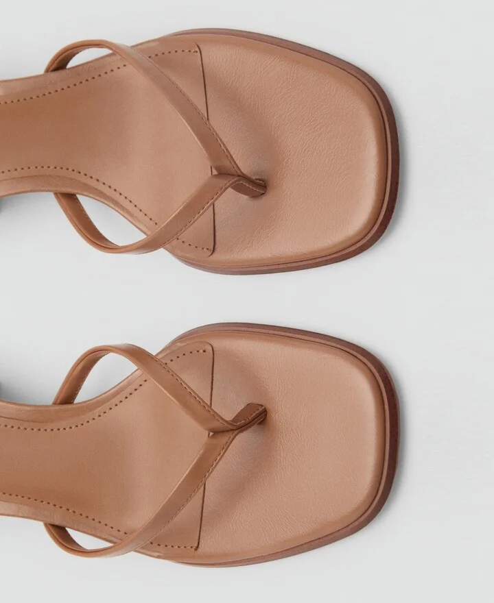 Mango Women's Strappy Heeled Sandals - Image 3