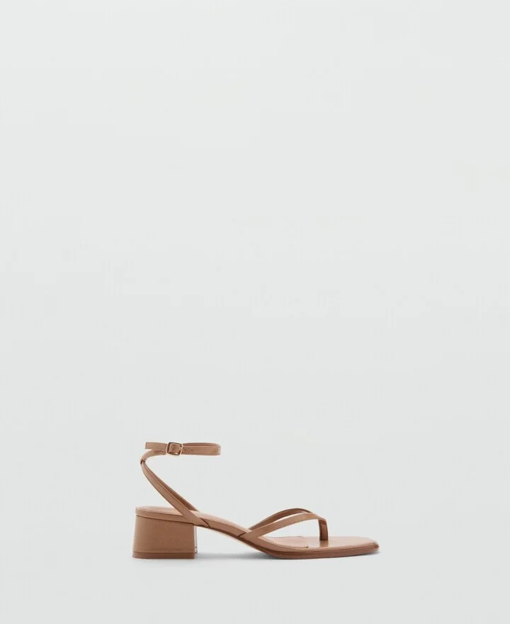 Mango Women's Strappy Heeled Sandals - Image 4