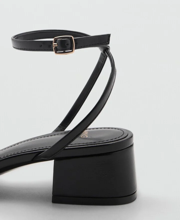 Mango Women's Strappy Heeled Sandals - Image 8
