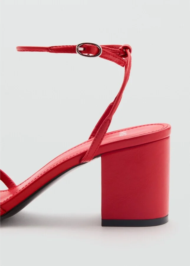 Mango Women's Strappy Heeled Sandals - Image 11