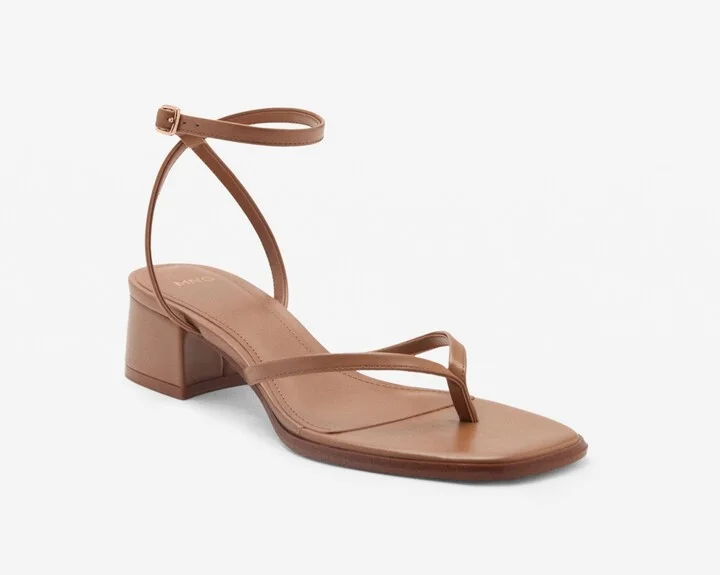 Mango Women's Strappy Heeled Sandals