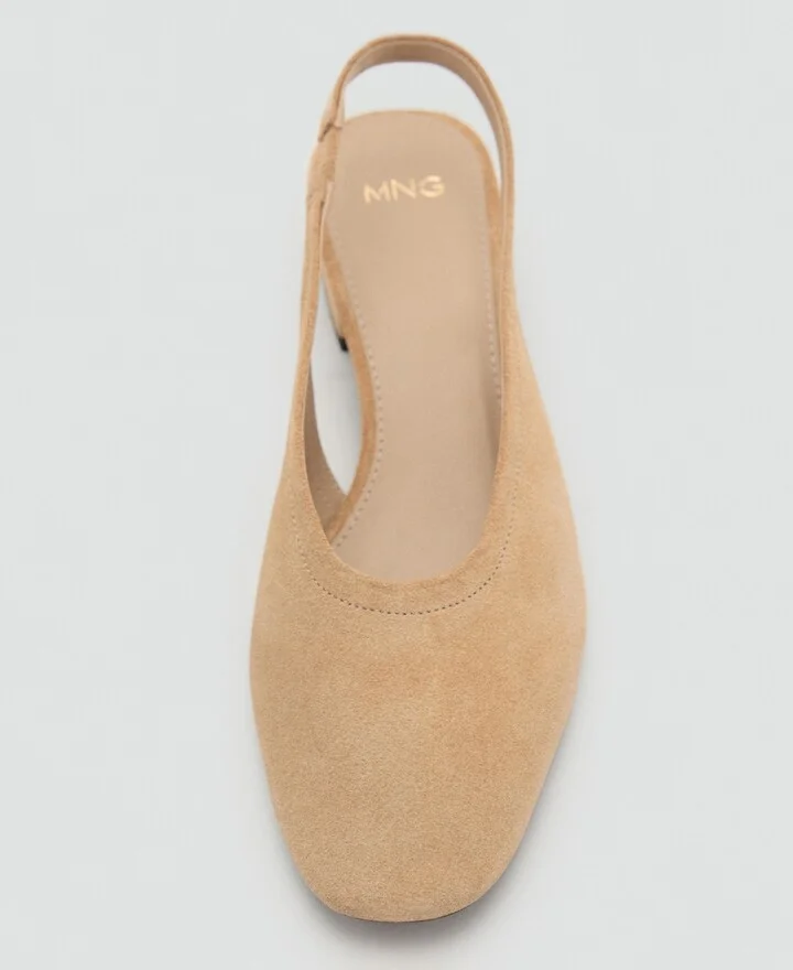 Mango Women's Suede Heeled Shoes - Image 4