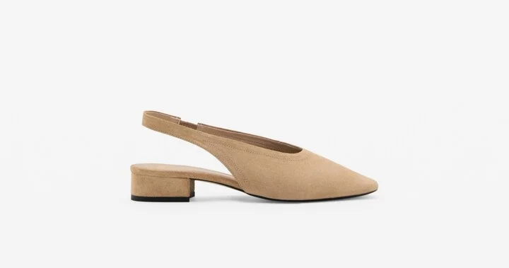 Mango Women's Suede Heeled Shoes