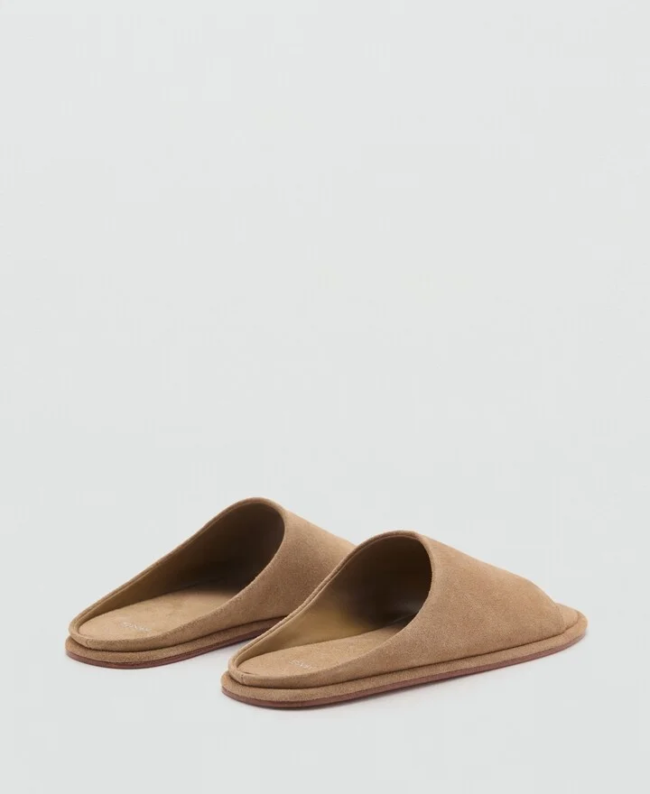 Mango Women's Suede Leather Sandals - Image 2