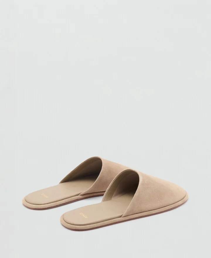 Mango Women's Suede Sling Back Shoes - Image 2