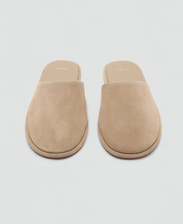 Mango Women's Suede Sling Back Shoes - Image 3