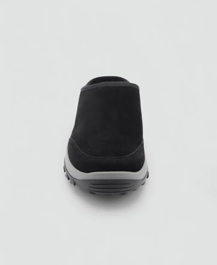 Mango Women's Track Sole Leather Clogs - Image 4