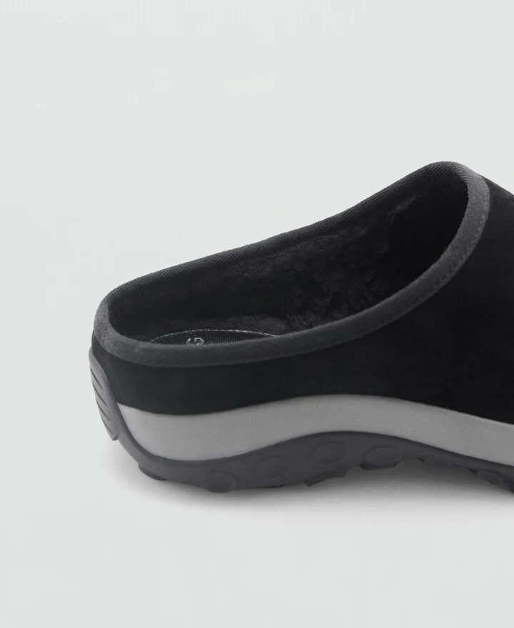 Mango Women's Track Sole Leather Clogs - Image 5