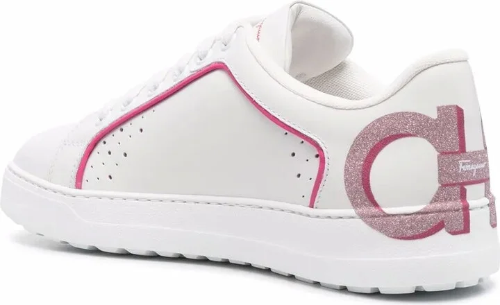 Manhattan Gancini-print sneakers - Image 3