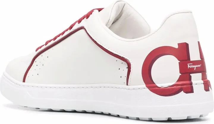 Manhattan Gancini-print sneakers - Image 3