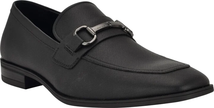 Manik Buckle Saffiano Loafer