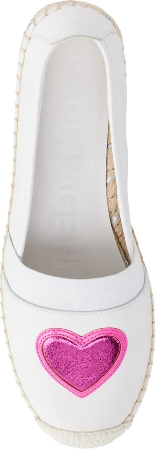Manika Heart Appliqué Espadrille - Image 3