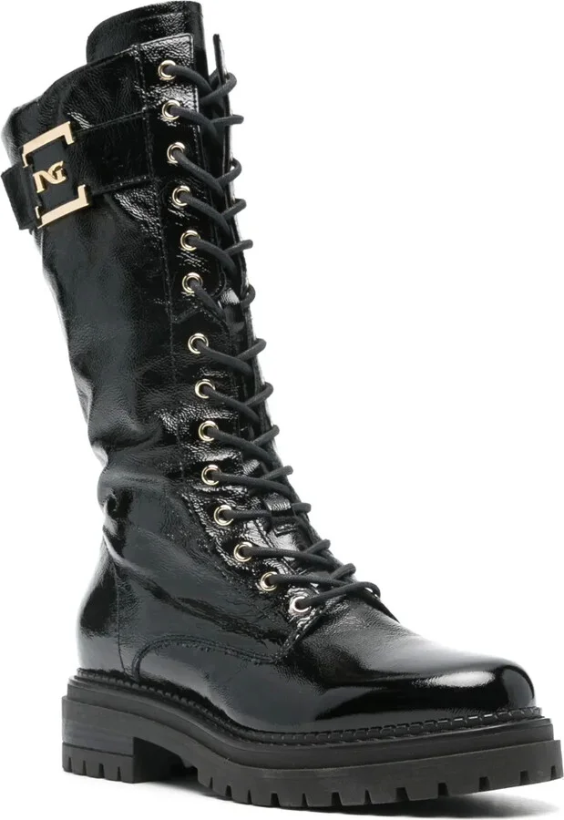 Manila patent leather boots - Image 2
