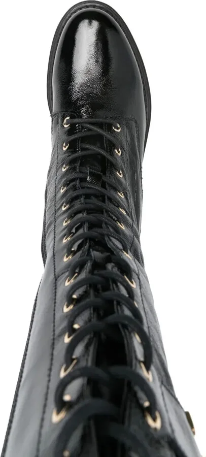 Manila patent leather boots - Image 4
