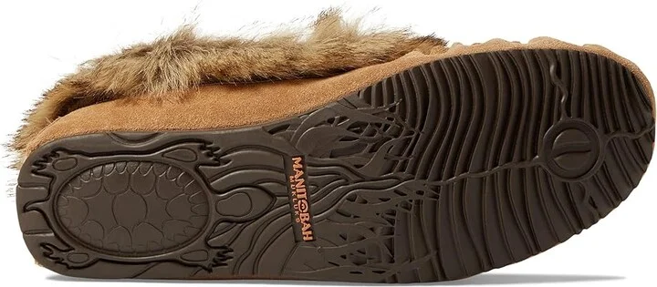 Manitobah Mukluks Street Moccasin Women's Shoes Oak/Chene Suede 2 : 7 M, Leather - Image 3