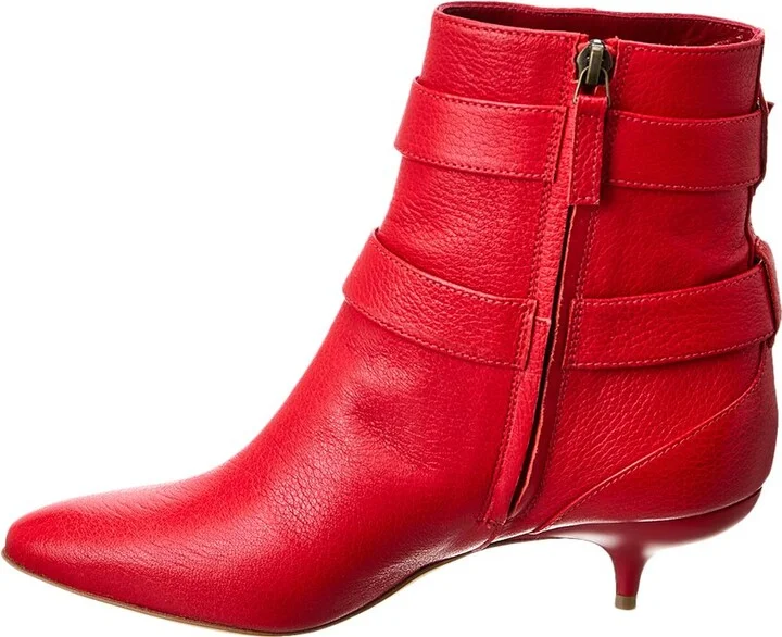 Manolo Blahnik Alciona 50 Leather Bootie - Image 2