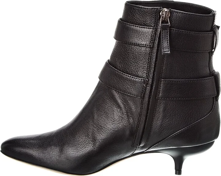 Manolo Blahnik Alciona 50 Leather Bootie - Image 2