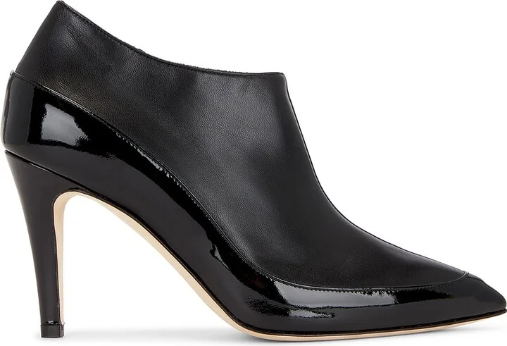 Manolo Blahnik Archepla 90 Nappa Boot in Black