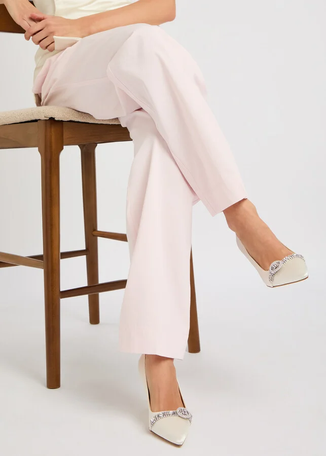 Manolo Blahnik Asapump Satin Sandals - Image 5