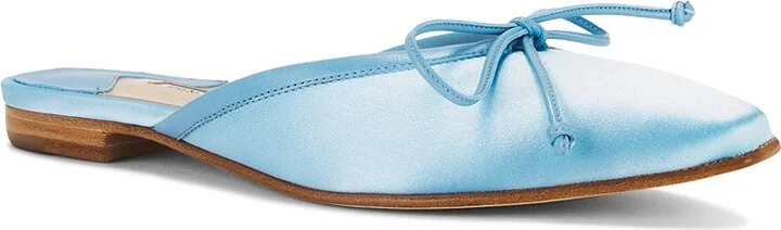 Manolo Blahnik Ballerimu 10 Flat in Blue - Image 2