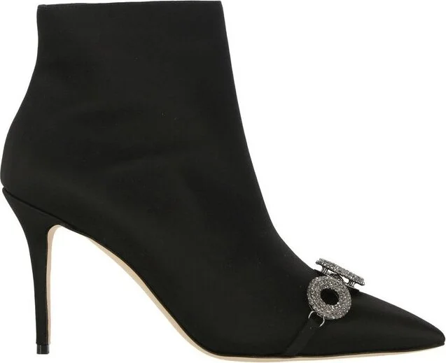 Manolo Blahnik Balvisa Stiletto Heel Boots