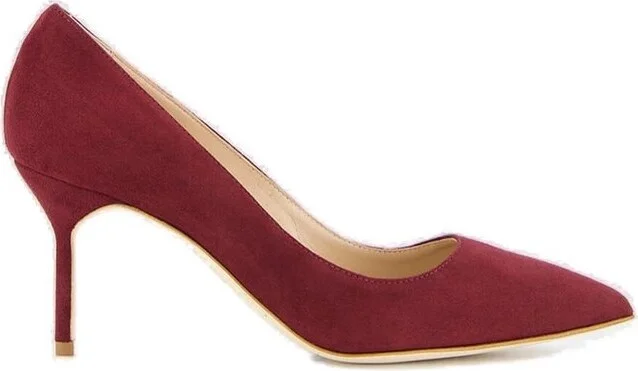 Manolo Blahnik BB Pointed Toe Pumps