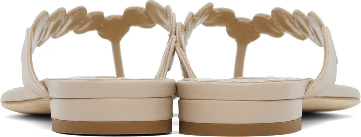Manolo Blahnik Beige Nour Sandals - Image 2