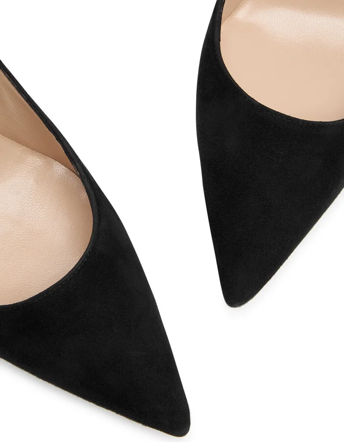 Manolo Blahnik Bibi 70 Suede Pumps - Image 3