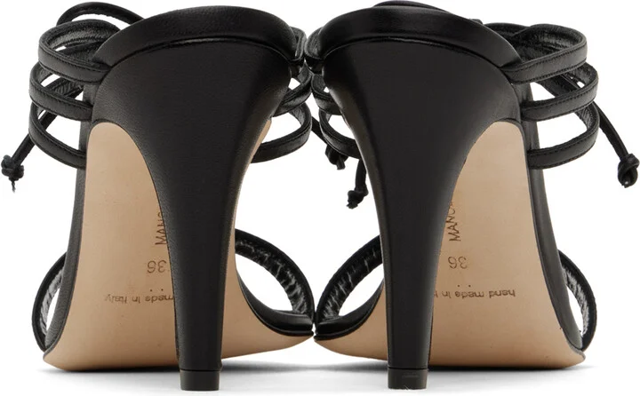 Manolo Blahnik Black Bomasan Mules - Image 2