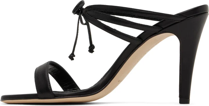 Manolo Blahnik Black Bomasan Mules - Image 3