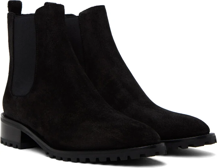 Manolo Blahnik Black Chelata Boots - Image 4