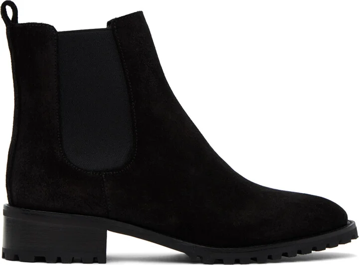 Manolo Blahnik Black Chelata Boots