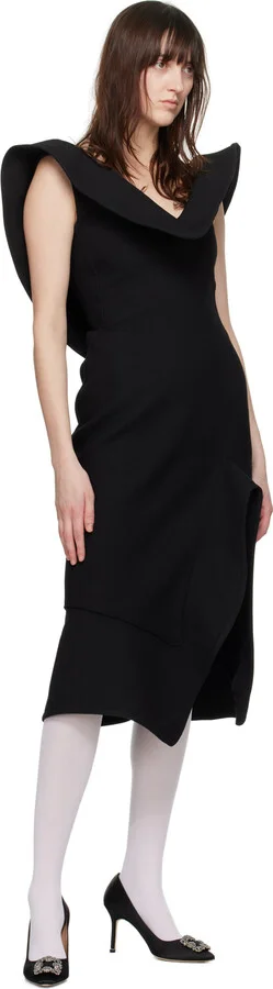 Manolo Blahnik Black Hangisi Heels - Image 5