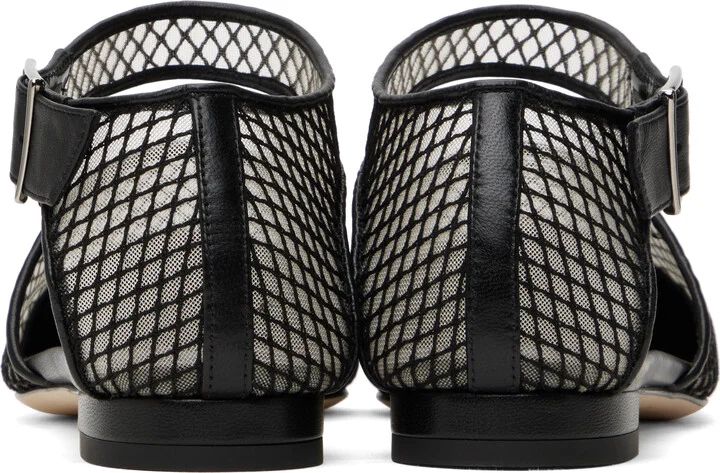 Manolo Blahnik Black Jatelah Ballerina Flats - Image 2