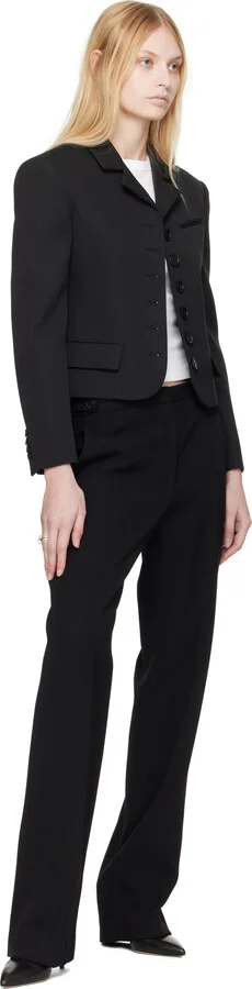 Manolo Blahnik Black Jatelah Heels - Image 5
