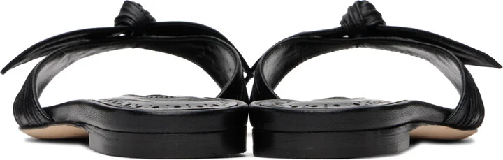 Manolo Blahnik Black Lollo Sandals - Image 2