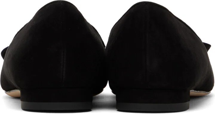 Manolo Blahnik Black Maysale Ballerina Flats - Image 2