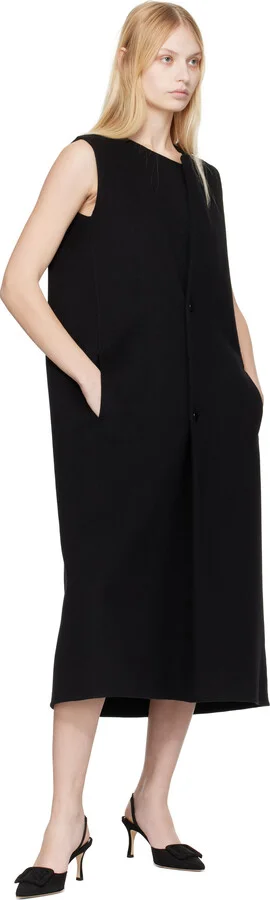 Manolo Blahnik Black Maysli Heels - Image 5