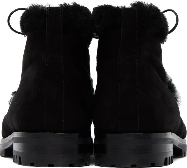 Manolo Blahnik Black Mircus Ankle Boots - Image 2