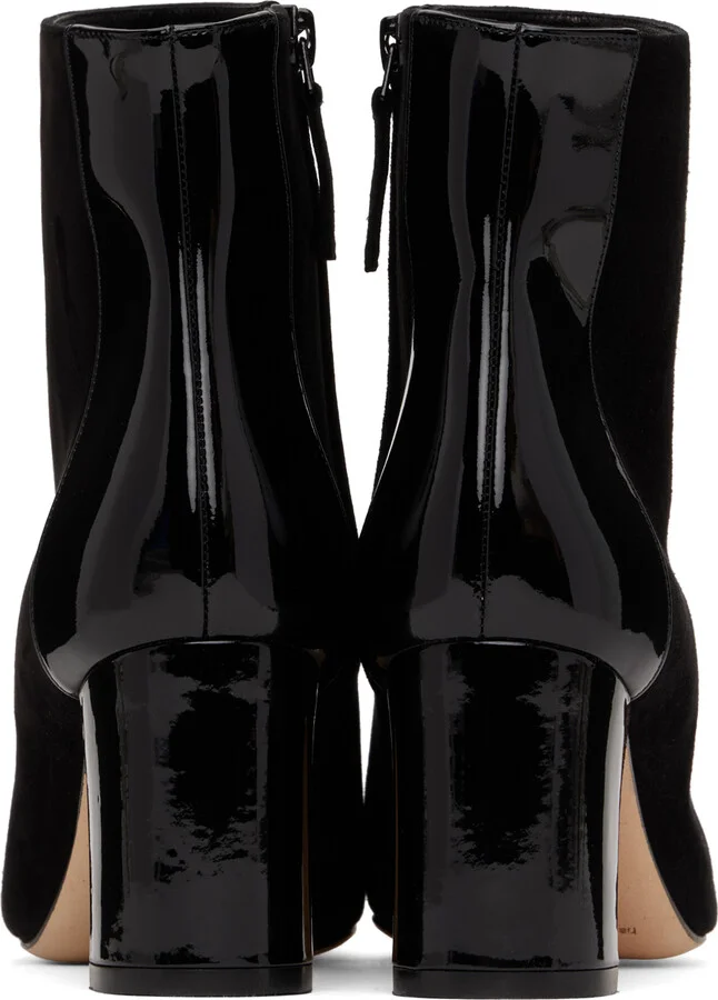 Manolo Blahnik Black Rosie Boots - Image 2