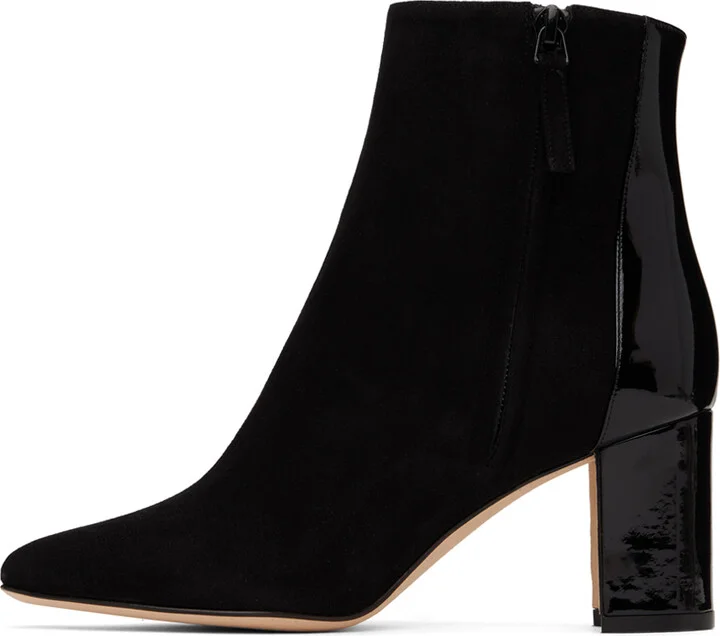 Manolo Blahnik Black Rosie Boots - Image 3