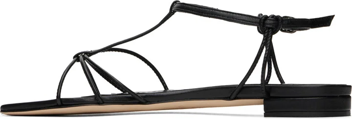 Manolo Blahnik Black Tabarek Sandals - Image 3