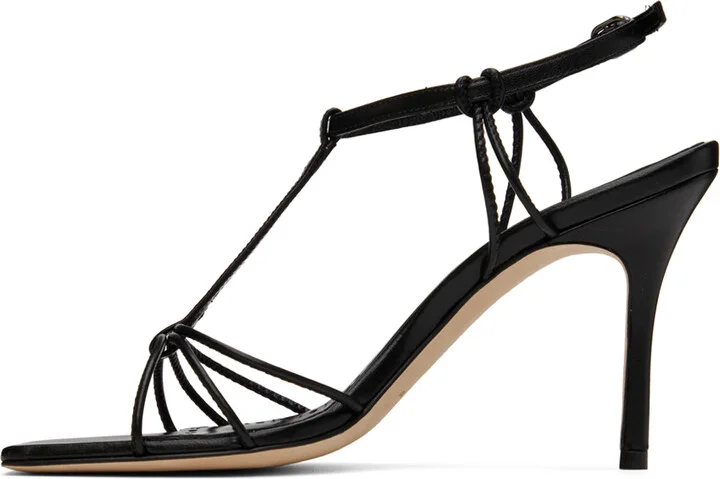 Manolo Blahnik Black Tabarekhi Heeled Sandals - Image 3