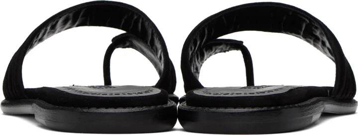 Manolo Blahnik Black Tibo Sandals - Image 2